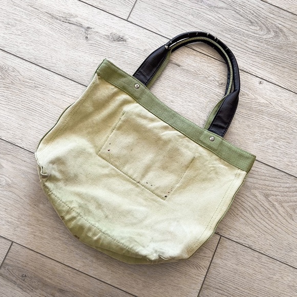 Awesome VTG Abercrombie & Fitch Thick Canvas Utility Mascot Tote Bag - Picture 9 of 9